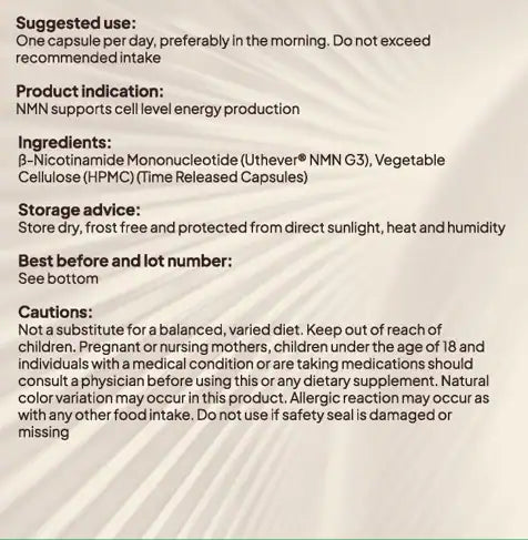 NAD+ Monitor & Activator